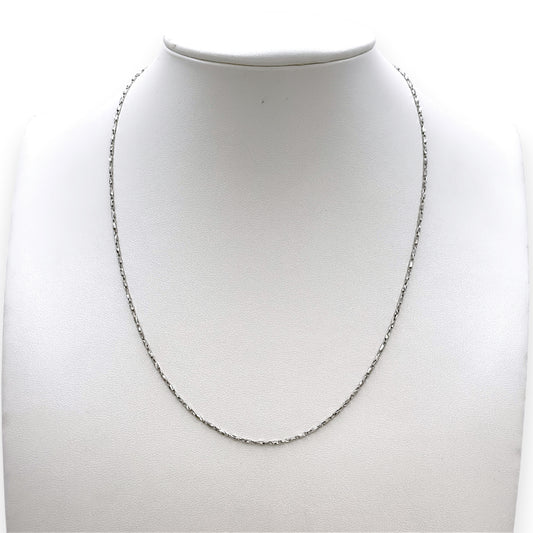 NZGD | 18ct Gold Lumière Bar Chain 45cm