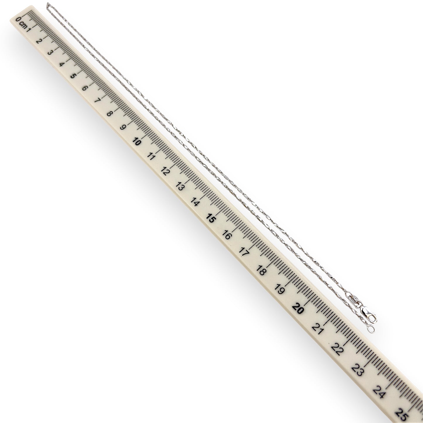 NZGD | 18ct Gold Lumière Bar Chain 45cm