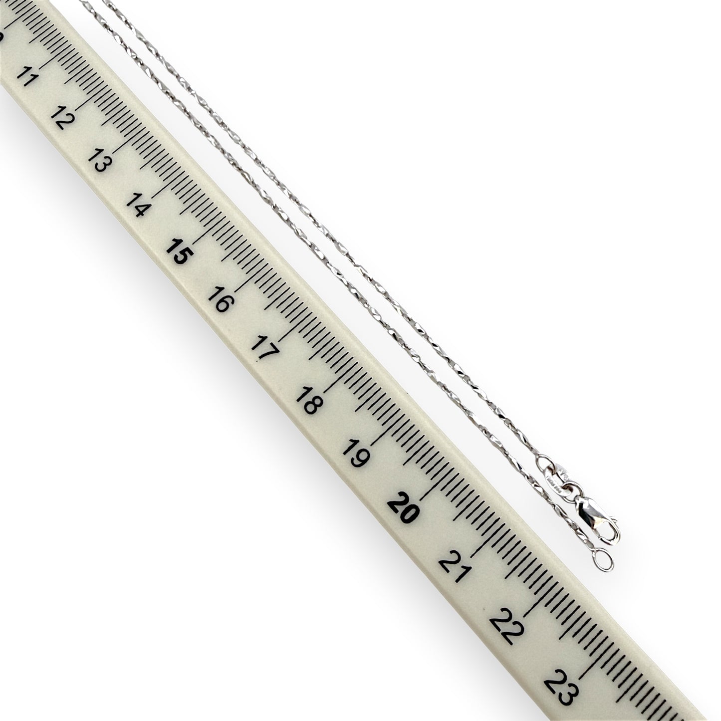 NZGD | 18ct Gold Lumière Bar Chain 45cm