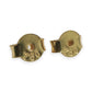 NZGD | 18ct Gold Celeste Bee Sparkle Stud Earrings 8.4mm