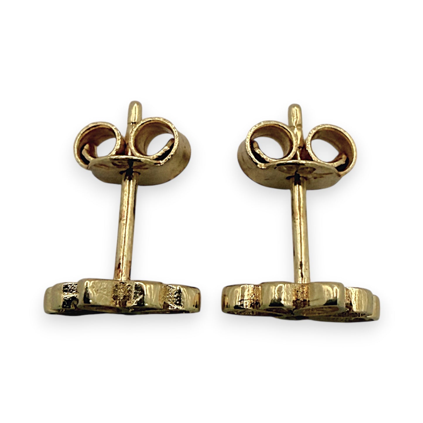 NZGD | 18ct Gold Celeste Bee Sparkle Stud Earrings 8.4mm