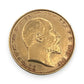 NZGD | 22ct Gold 1908 Edwards VII Half Sovereign Coin