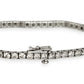 NZGD | 10ct W/Gold MICHEAL HILL Glacier Line Tennis Bracelet TDW 5.00ct.