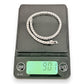 NZGD | 10ct W/Gold MICHEAL HILL Glacier Line Tennis Bracelet TDW 5.00ct.