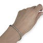 NZGD | 10ct W/Gold MICHEAL HILL Glacier Line Tennis Bracelet TDW 5.00ct.