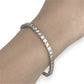 NZGD | 10ct W/Gold MICHEAL HILL Glacier Line Tennis Bracelet TDW 5.00ct.