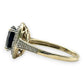 NZGD | 10ct Gold MICHAEL HILL Blue Aurora Ring Valuation $1,200