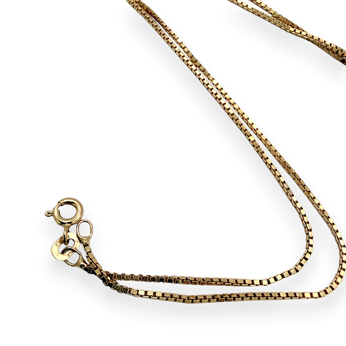 NZGD | 9ct Gold Italian Classic Box Chain 60 cm