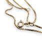 NZGD | 9ct Gold Italian Classic Box Chain 60 cm