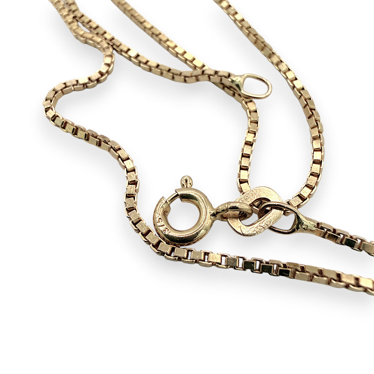NZGD | 9ct Gold Italian Classic Box Chain 60 cm