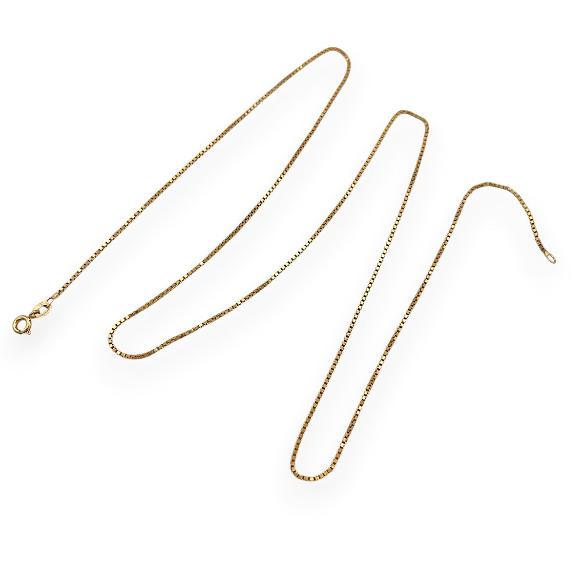NZGD | 9ct Gold Italian Classic Box Chain 60 cm