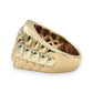 NZGD | 10ct Y/W Gold  Imperial Two‑Tone Diamond Signet Ring Valuation $5,000