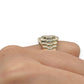 NZGD | 10ct Y/W Gold  Imperial Two‑Tone Diamond Signet Ring Valuation $5,000