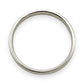NZGD | 9ct White Gold una Court Band Ring Size M