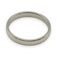 NZGD | 9ct White Gold una Court Band Ring Size M
