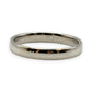 NZGD | 9ct White Gold una Court Band Ring Size M