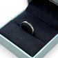 NZGD | 9ct White Gold una Court Band Ring Size M