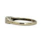 NZGD | 18ct White Gold Princess Trio Diamond Ring Valuation $3,350