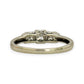 NZGD | 18ct White Gold Princess Trio Diamond Ring Valuation $3,350