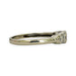 NZGD | 18ct White Gold Princess Trio Diamond Ring Valuation $3,350