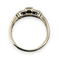 NZGD | 18ct White Gold Princess Trio Diamond Ring Valuation $3,350