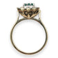 NZGD | 9ct Gold Verdant Crown Heirloom Ring Valuation $6,900