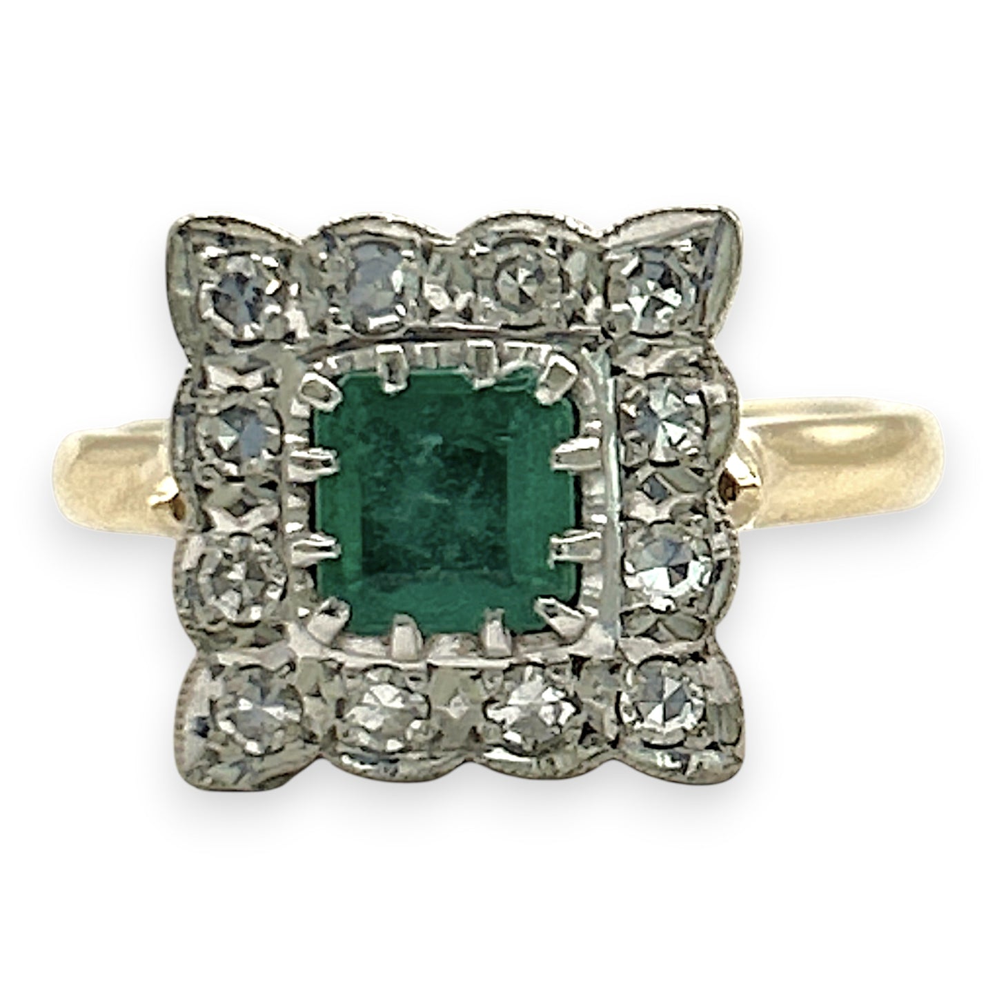 NZGD | 9ct Gold Verdant Crown Heirloom Ring Valuation $6,900