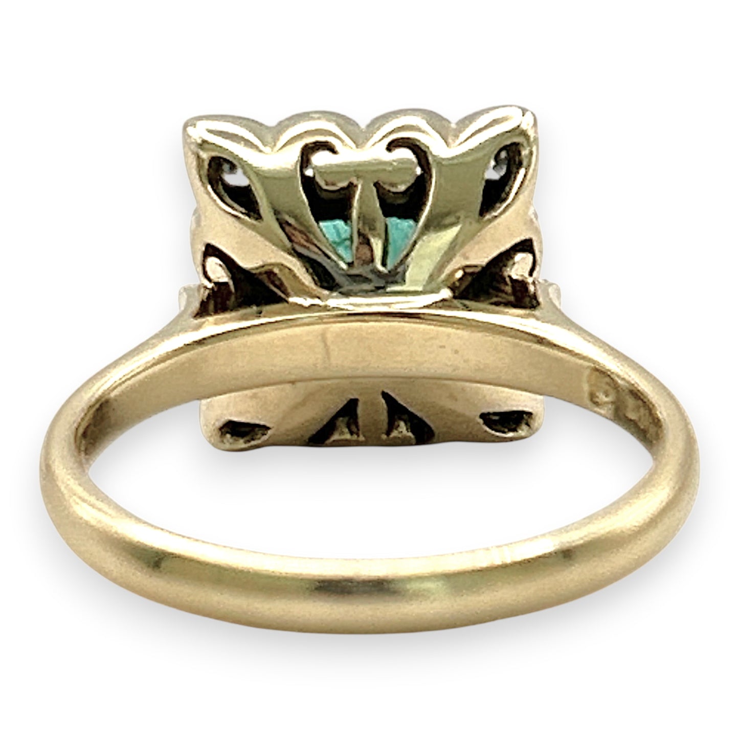 NZGD | 9ct Gold Verdant Crown Heirloom Ring Valuation $6,900