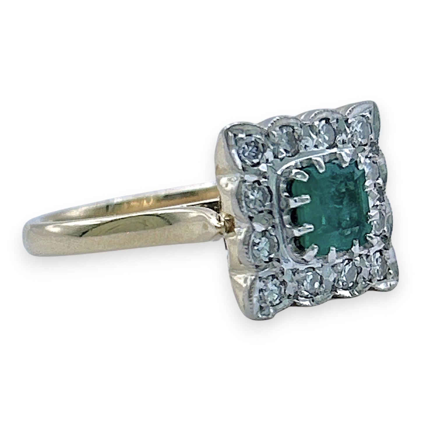NZGD | 9ct Gold Verdant Crown Heirloom Ring Valuation $6,900