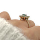 NZGD | 9ct Gold Verdant Crown Heirloom Ring Valuation $6,900