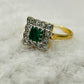 NZGD | 9ct Gold Verdant Crown Heirloom Ring Valuation $6,900