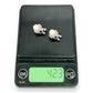 NZGD | 10ct White Gold Pearl Aurora Clip Earrings