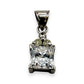 NZGD | 14ct White Gold  Illumina Pendant 14.8mm
