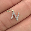 NZGD | 14ct Gold Nirvana Shine “N” Pendant