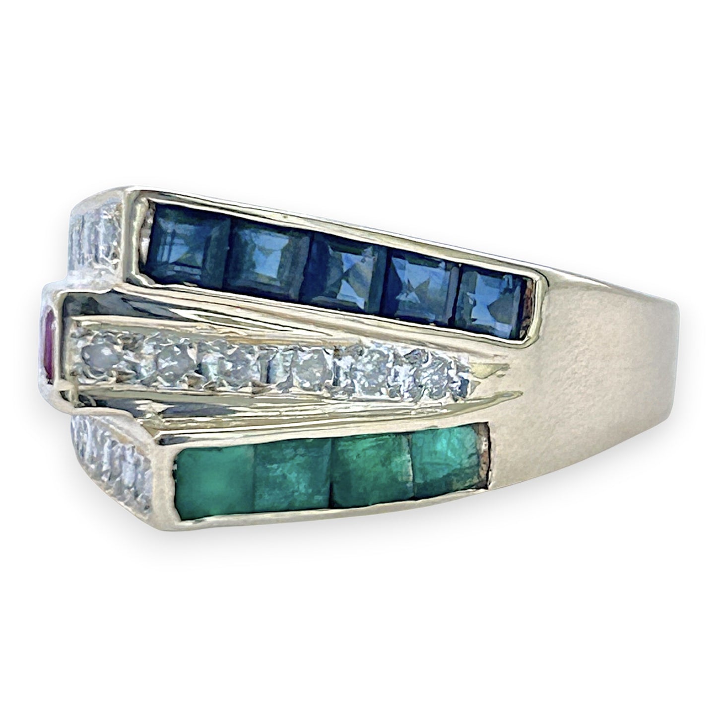 NZGD | 14ct Gold Spectrum Royale Heirloom Ring Valuation $3,000