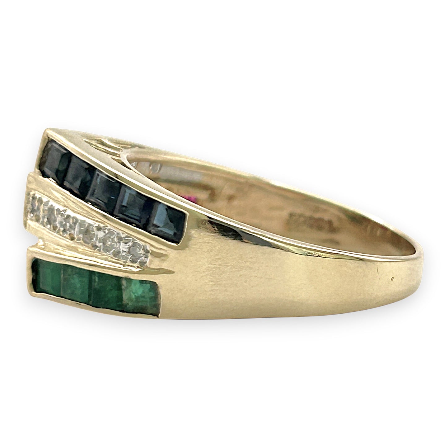 NZGD | 14ct Gold Spectrum Royale Heirloom Ring Valuation $3,000