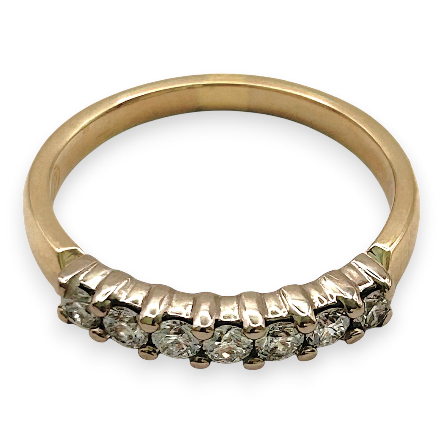 NZGD | 18ct Gold Golden Grip Diamond Elegance Ring Valuation $5,350