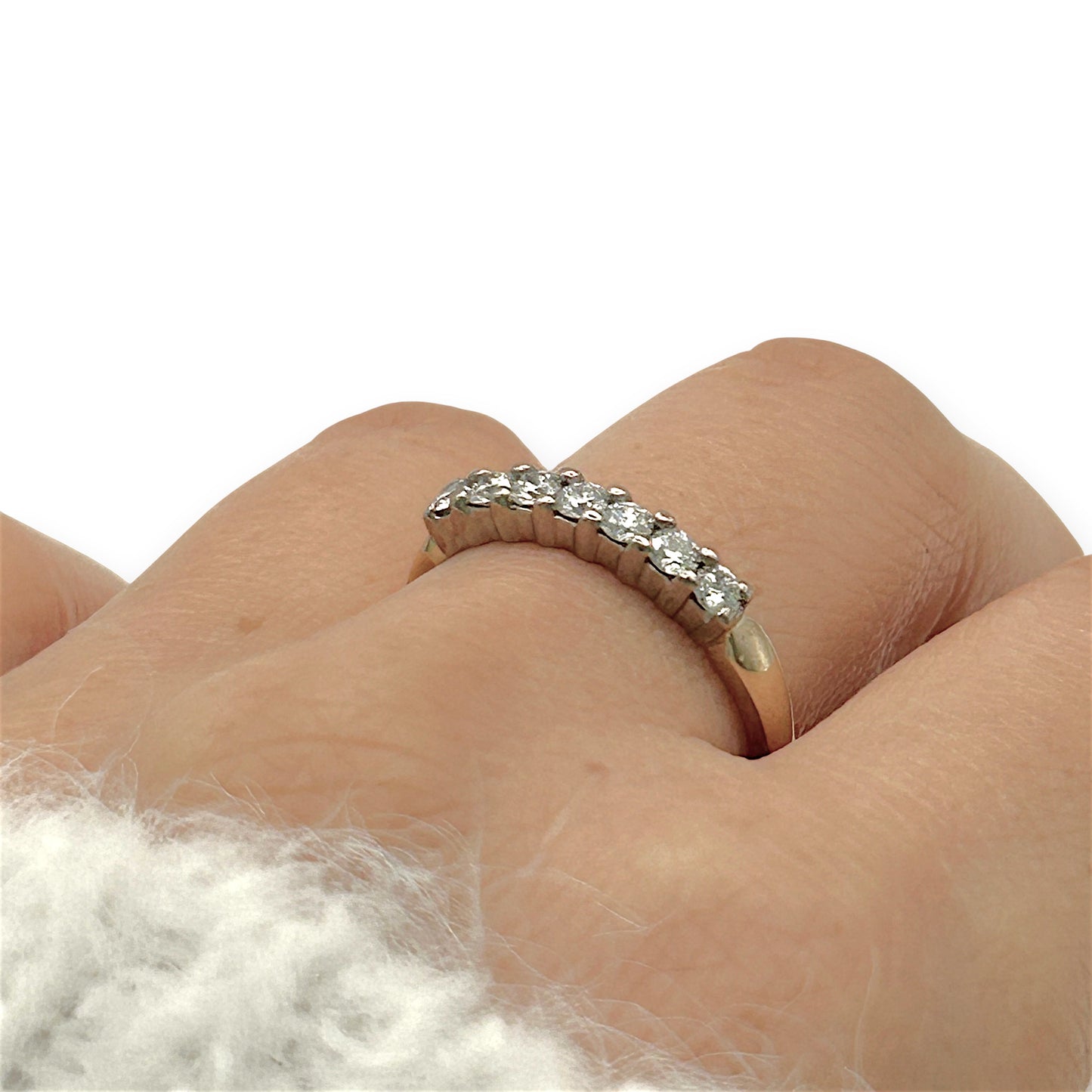 NZGD | 18ct Gold Golden Grip Diamond Elegance Ring Valuation $5,350
