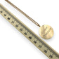 NZGD | 9ct Gold Penicillin Allergy Pendant Necklace 50cm