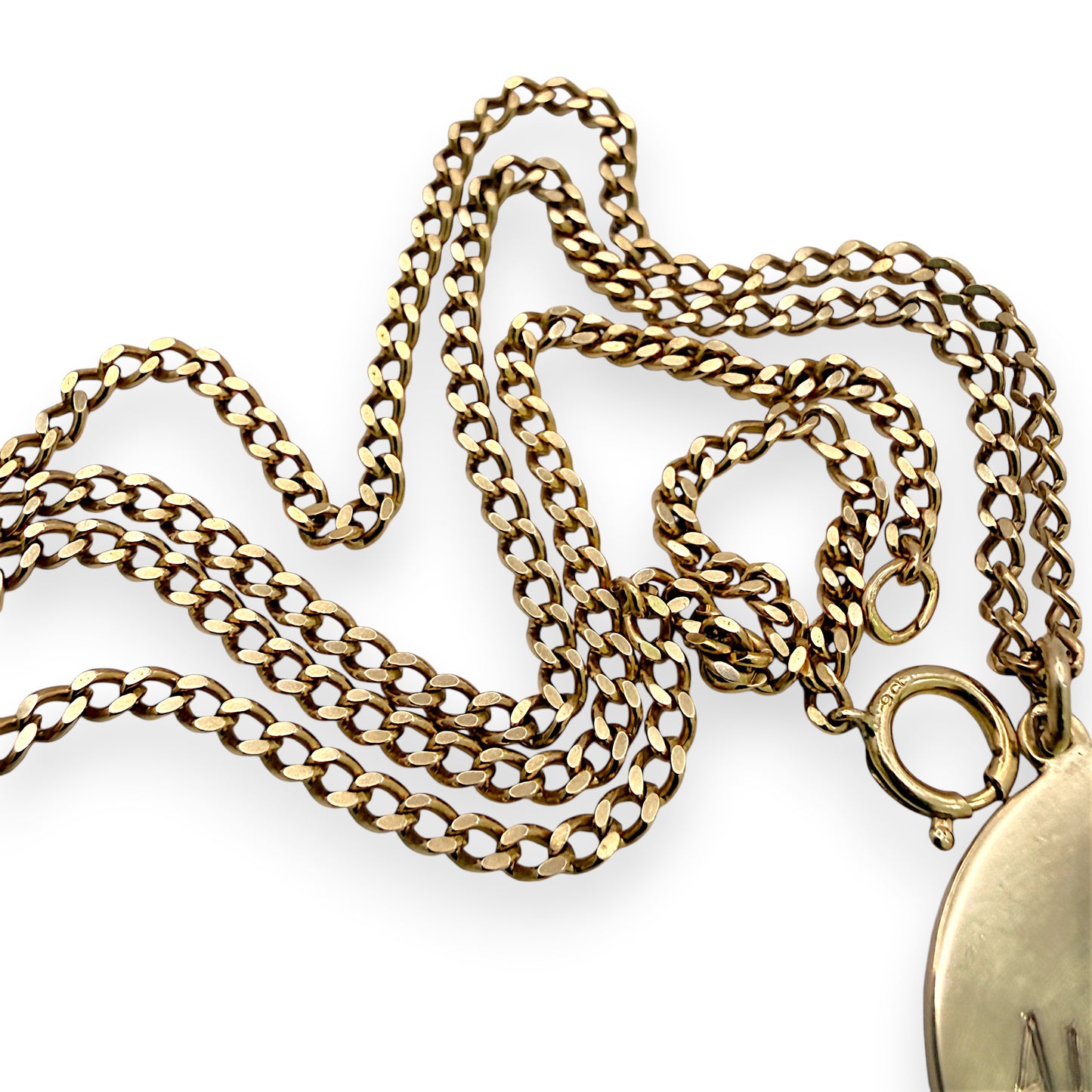 NZGD | 9ct Gold Penicillin Allergy Pendant Necklace 50cm