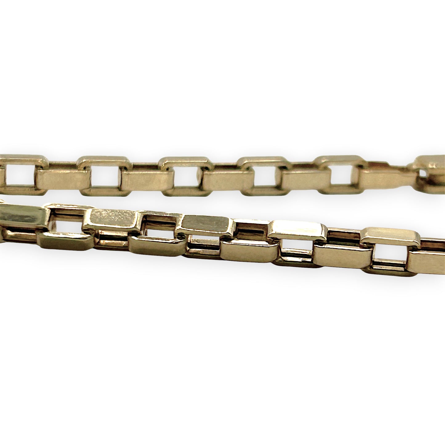 BRAND NEW | 18ct Gold Imperial Box‑Bold Chain 49cm