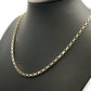 BRAND NEW | 18ct Gold Imperial Box‑Bold Chain 49cm