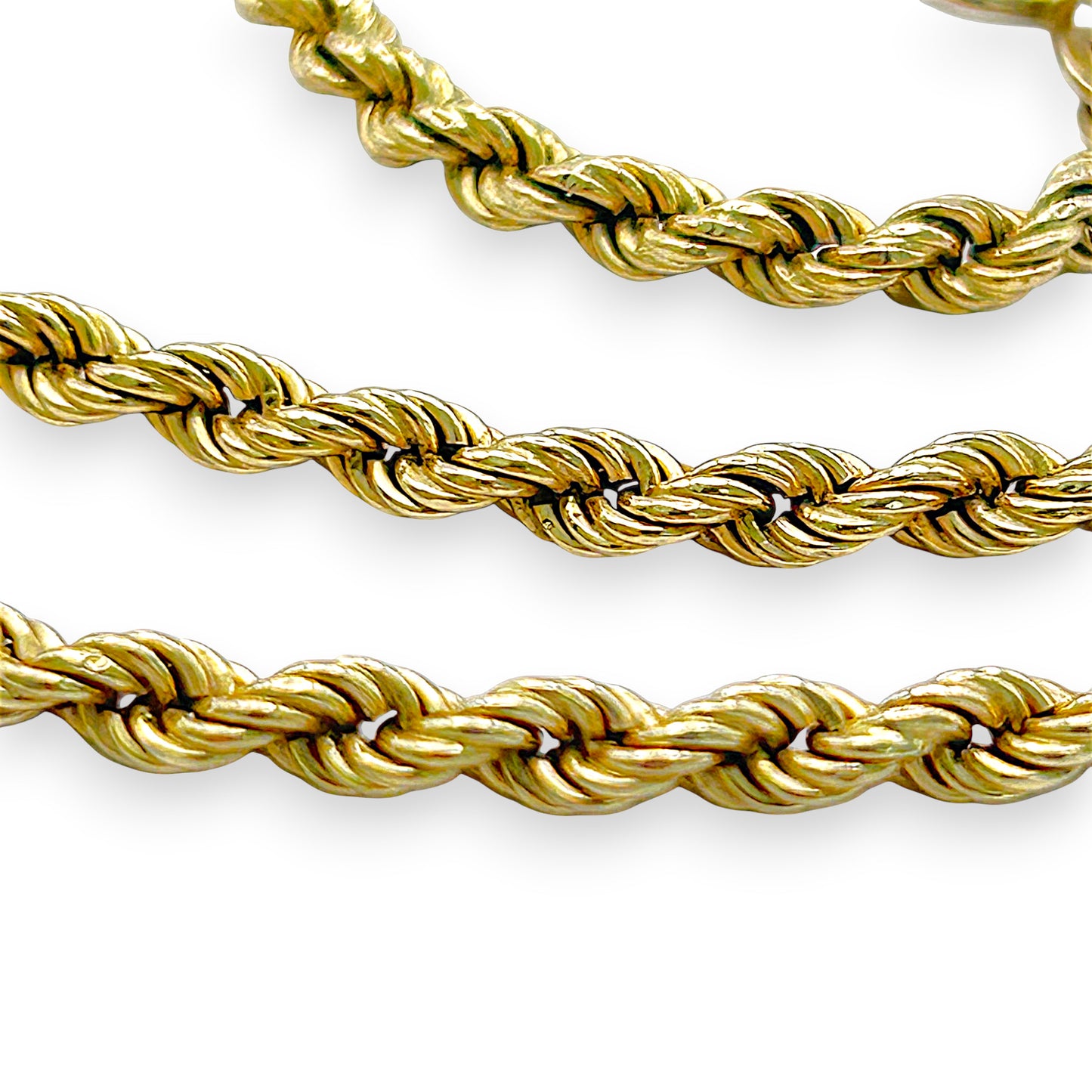 NZGD | 14ct Gold UNOAERRE Golden Rope Classic 50cm