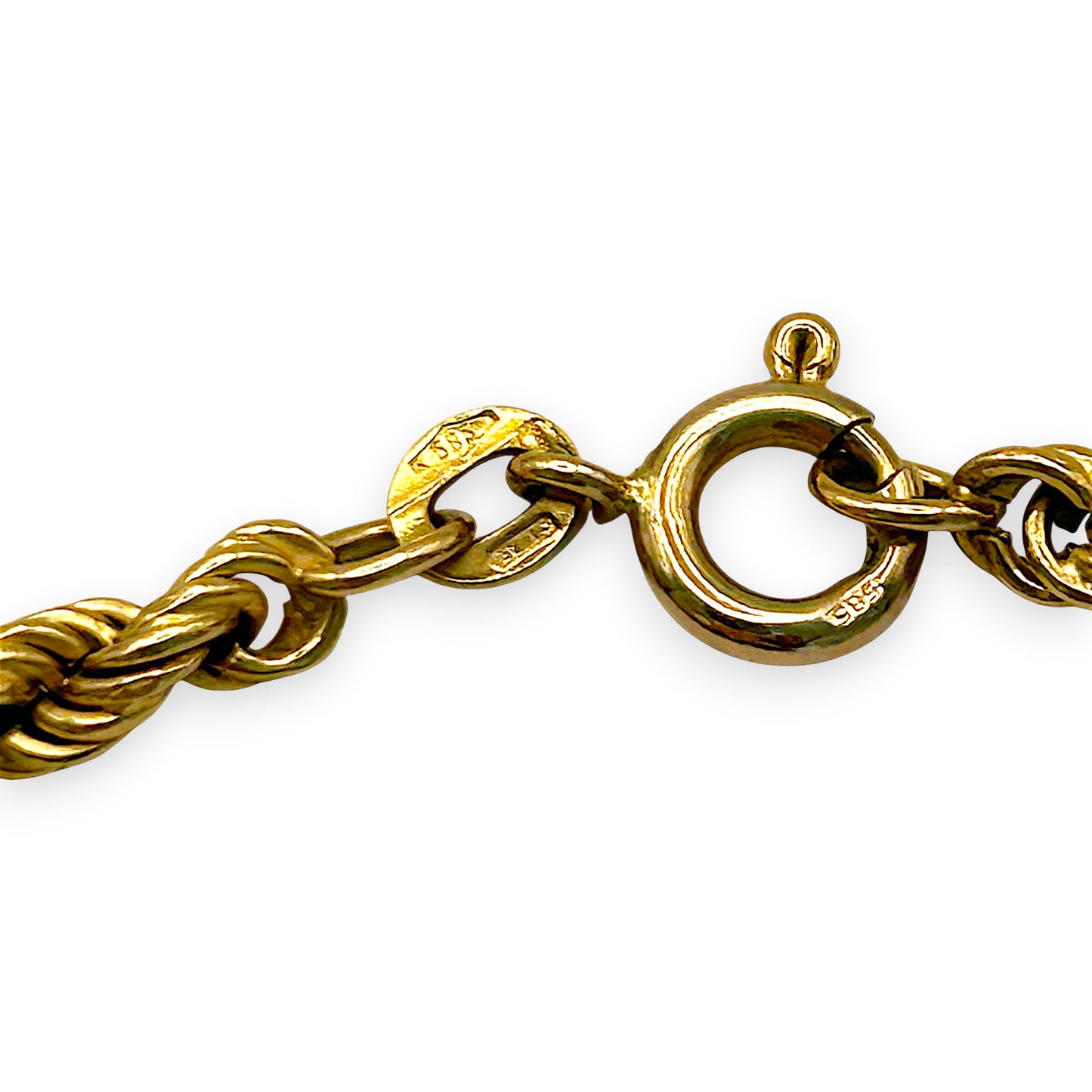 NZGD | 14ct Gold UNOAERRE Golden Rope Classic 50cm