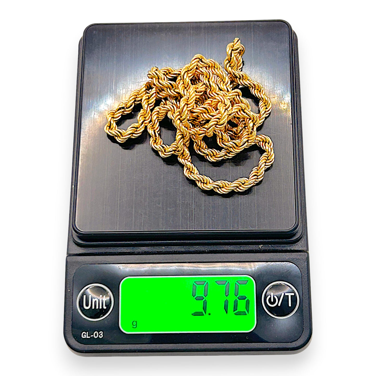 NZGD | 14ct Gold UNOAERRE Golden Rope Classic 50cm
