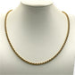 NZGD | 14ct Gold UNOAERRE Golden Rope Classic 50cm