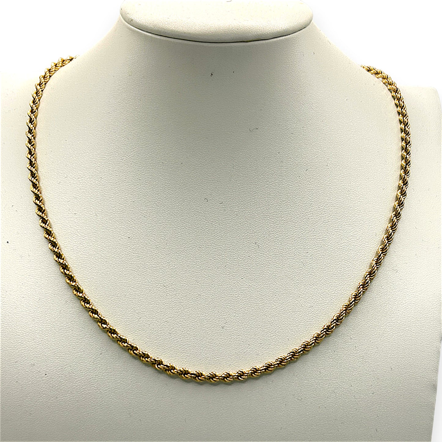 NZGD | 14ct Gold UNOAERRE Golden Rope Classic 50cm