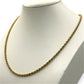 NZGD | 14ct Gold UNOAERRE Golden Rope Classic 50cm