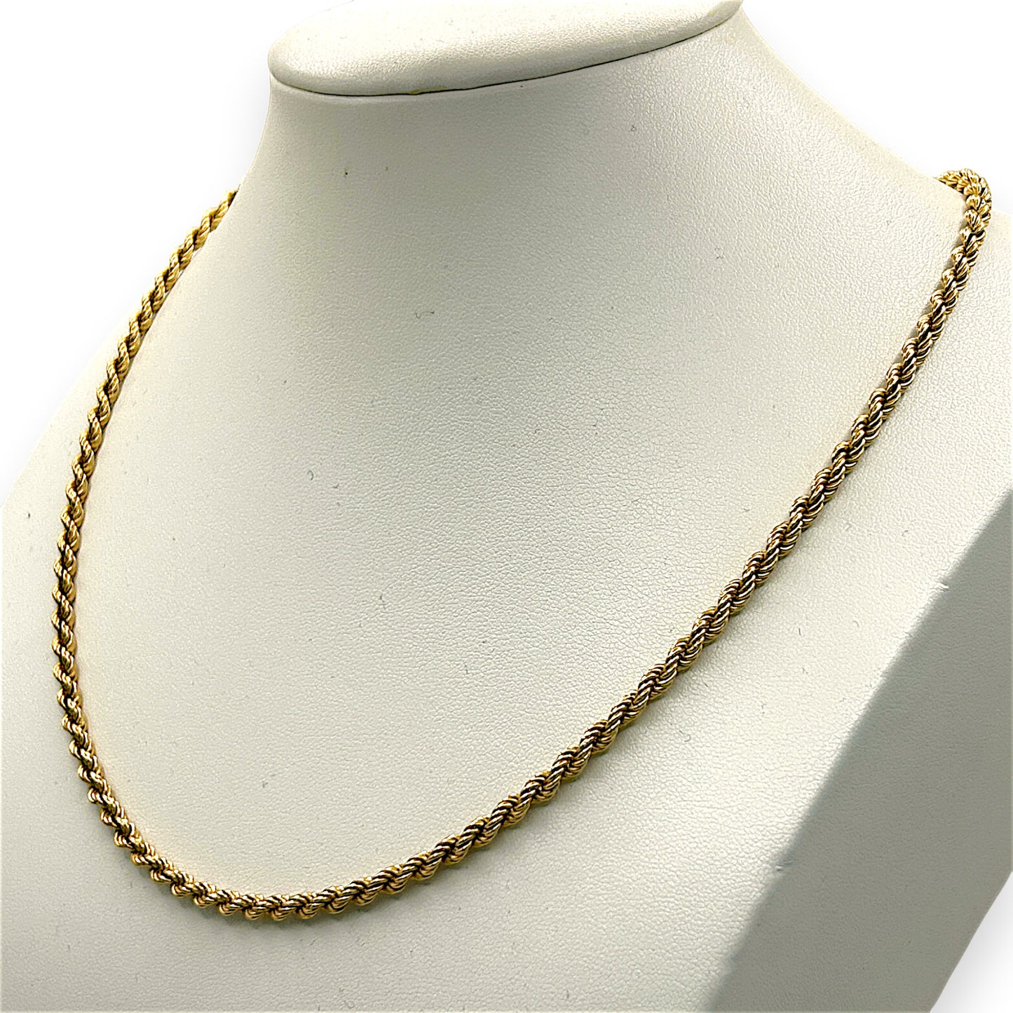 NZGD | 14ct Gold UNOAERRE Golden Rope Classic 50cm