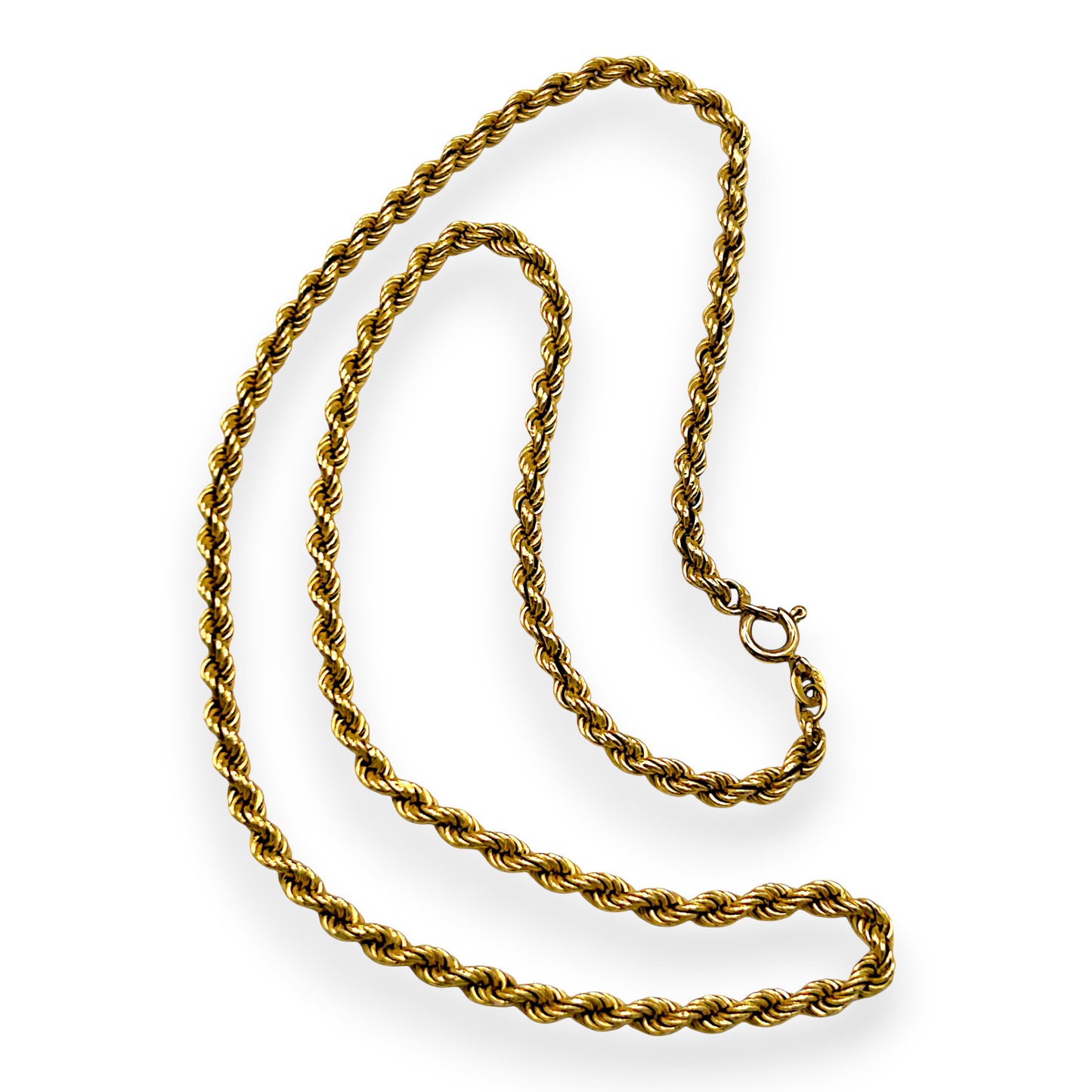NZGD | 14ct Gold UNOAERRE Golden Rope Classic 50cm
